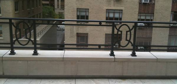 Railing Central Park West